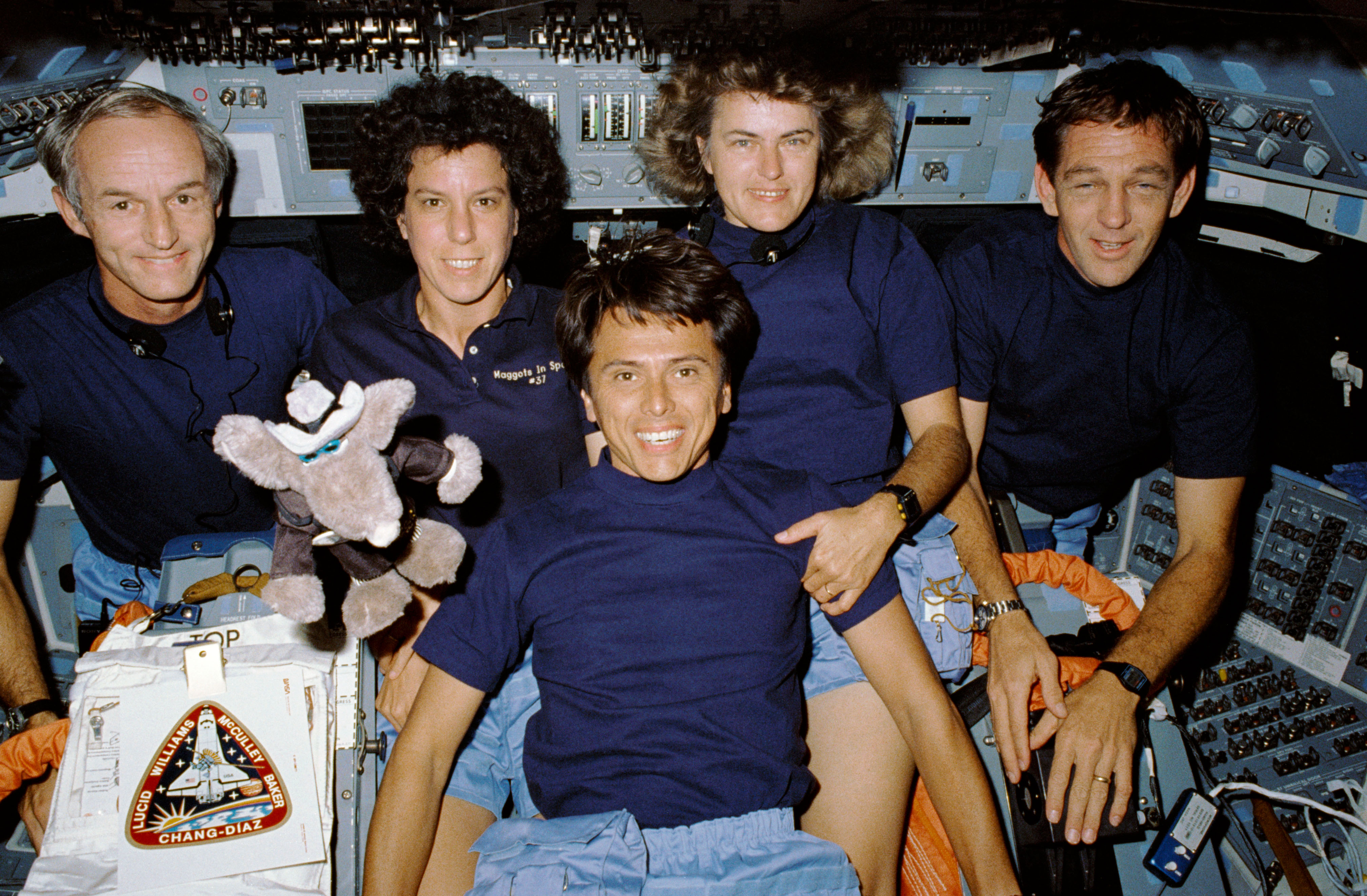 Chang-Díaz, and the STS-34 crew