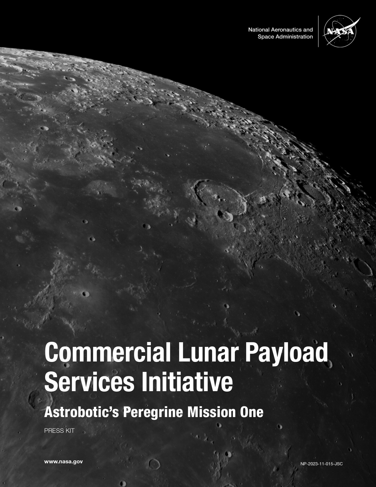Commercial Lunar Payload Services Initiative Astrobotic's Peregrine Mission One