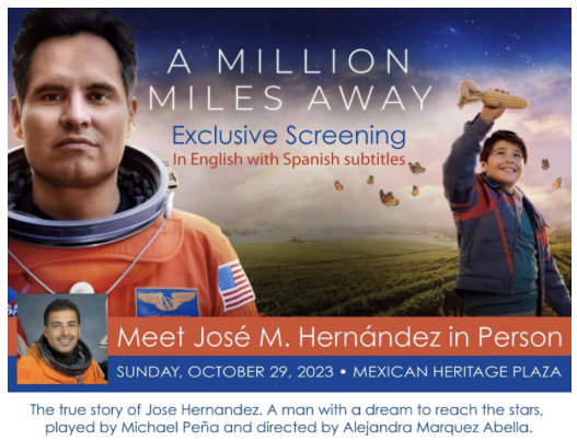 A Million Mile Away meet Jose Hernandez poster