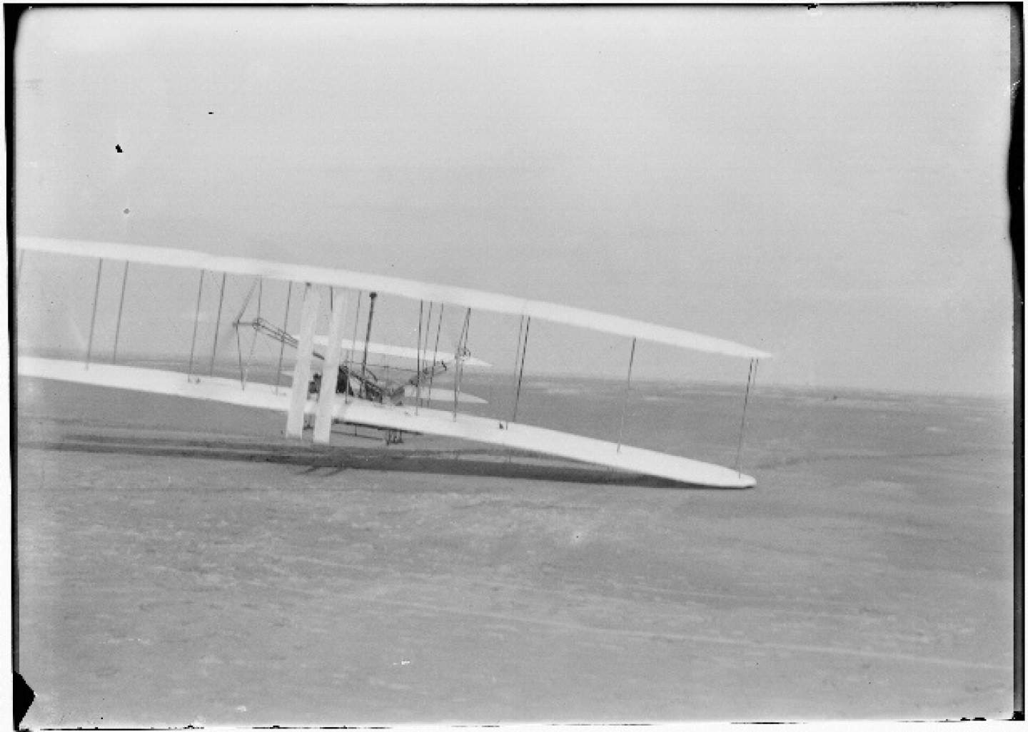 The Wrights’ third flight on Dec. 17, 1903