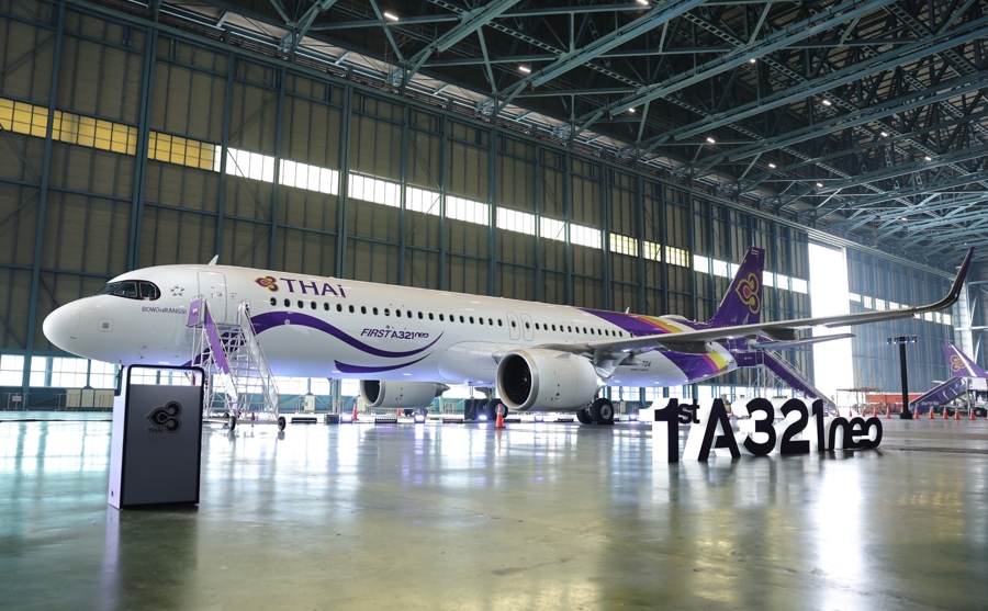 Thai Airways Unveils Airbus A321neo with Modern Design and New Cabin to Elevate Travel Experience - TRAVELINDEX